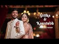 Gitika  kaustubh  engagement highlight  cinematic 2024  by kunal creations