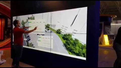 Interactive Video Wall