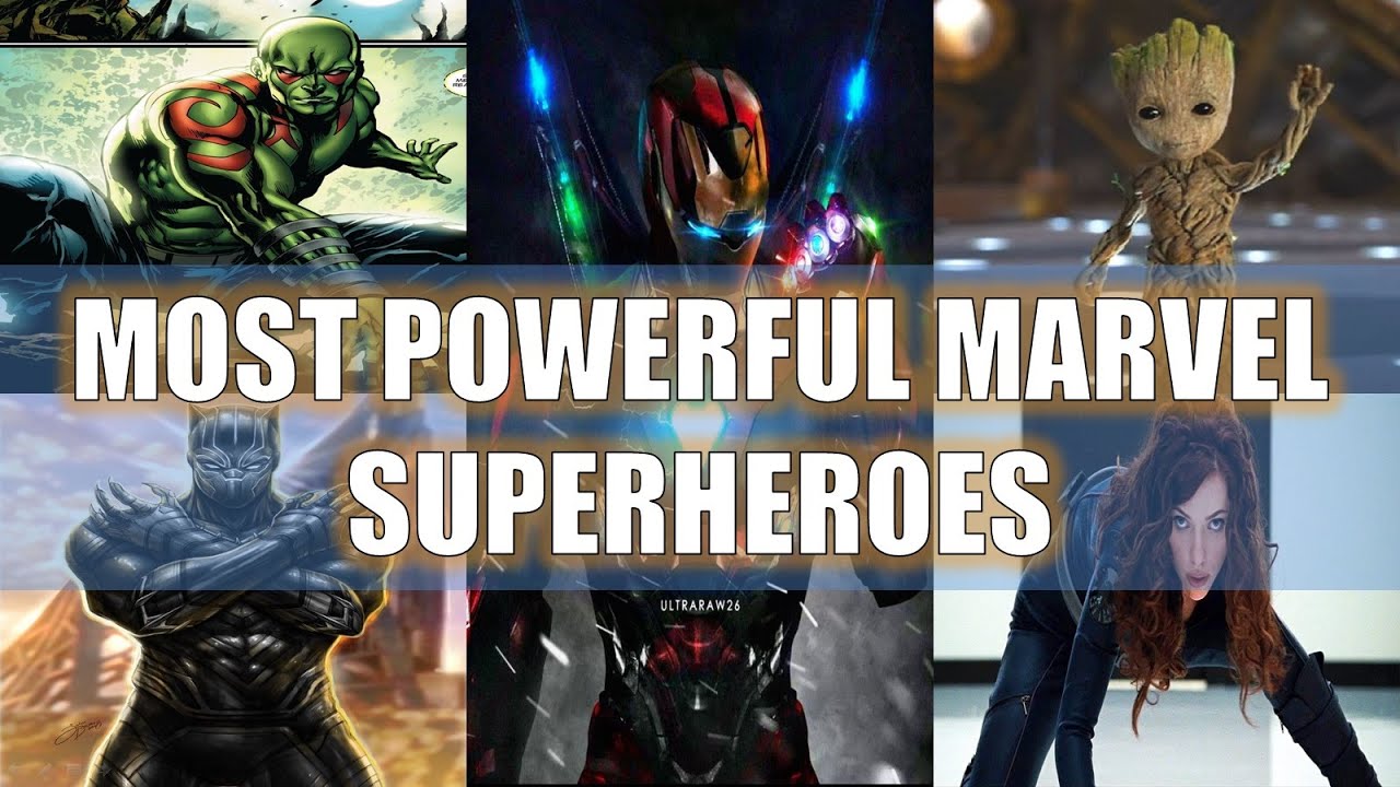 MOST POWERFUL MARVEL HEROES PART 1 YouTube