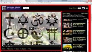 Create A Custom-Made YouTube Channel Background (1of2) @DiscoveringReligion