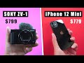 iPhone 12 Mini vs Sony VLOG Camera ZV-1 | A camera to Start your YouTube channel