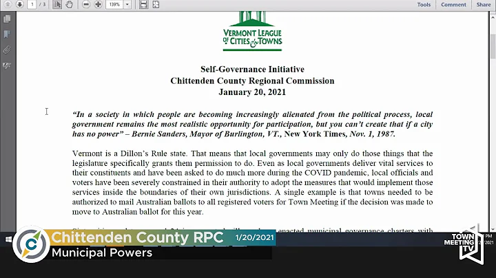 Chittenden County Regional Planning Commission Jan...