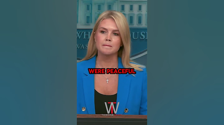 Stupid Question: Karoline Leavitt is Fed Up