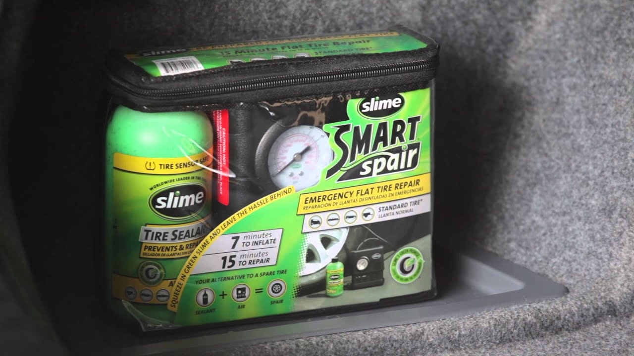 Slime Smart Spair Emergency Tire Repair Kit
