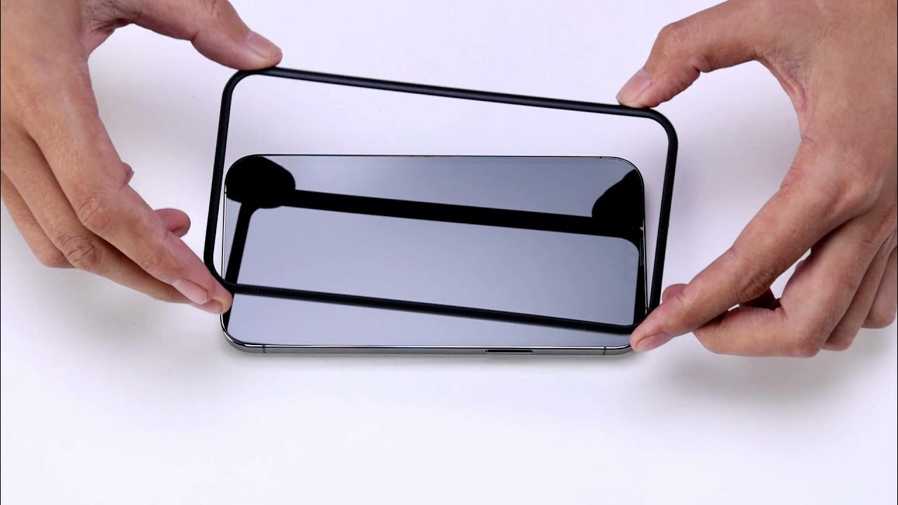 Panzerglas Wo Man Von Der Seite Nichts Sieht 💥 UTECTION iPhone 12 / 13 Serie PANZERGLAS Installation | Schritt für