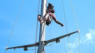 How to Splice Dyneema Lazy Jacks— Sailing Uma [Step 142]