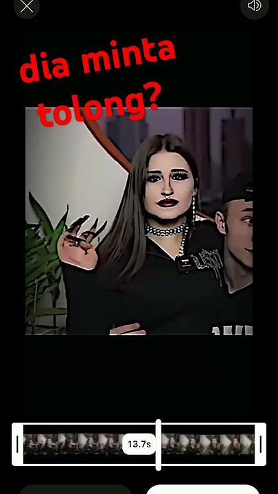 dia minta tolong?