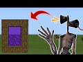 CARA MEMBUAT PORTAL SIREN HEAD - MINECRAFT