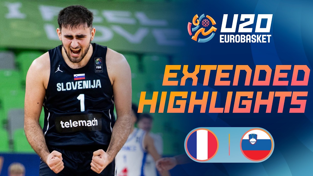 Semi-Finals: France 🇫🇷 vs Slovenia 🇸🇮 | Extended Highlights | FIBA U20 EuroBasket 2026
