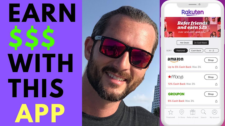 How To Use Rakuten / Ebates App Online and in Store