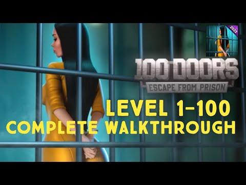 100 Doors Escape From Prison FULL Game Level 1 - 100 Walkthrough