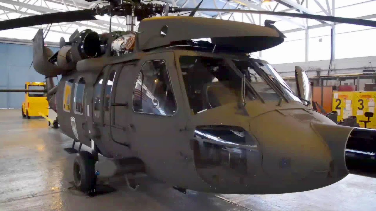 Uh 60 Black Hawk With Shape Helicopter Flight Detachment