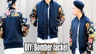 DIY: How to Make a Bomber Jacket | From Scratch #17