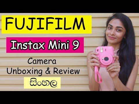 Instax Mini 9 Instant Camera Unboxing Sinhala Review Che Jay Youtube