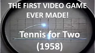 Tennis for Two (1958) - One Of The First Video Games Ever Made screenshot 3