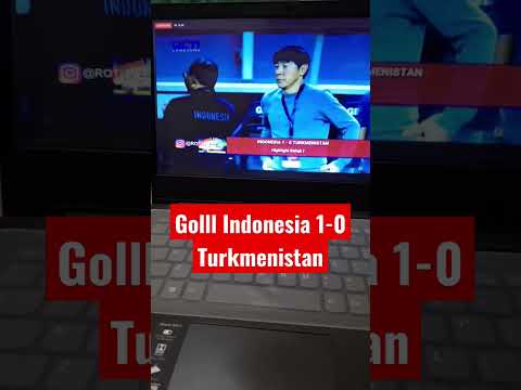 Goll! Indonesia kalahkan Turkmenistan | Highlight Siaran Langsung Timnas babak pertama Malam Ini