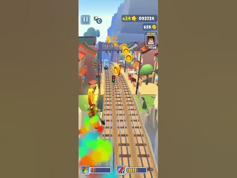 Subway surfers togbot jetpack upgrade game super 8 #subwaysurfer #game ...