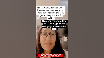 Can I help my kids on the property ladder? #getmortgageready #bankofmumanddad #jbsp #firsttimebuyer