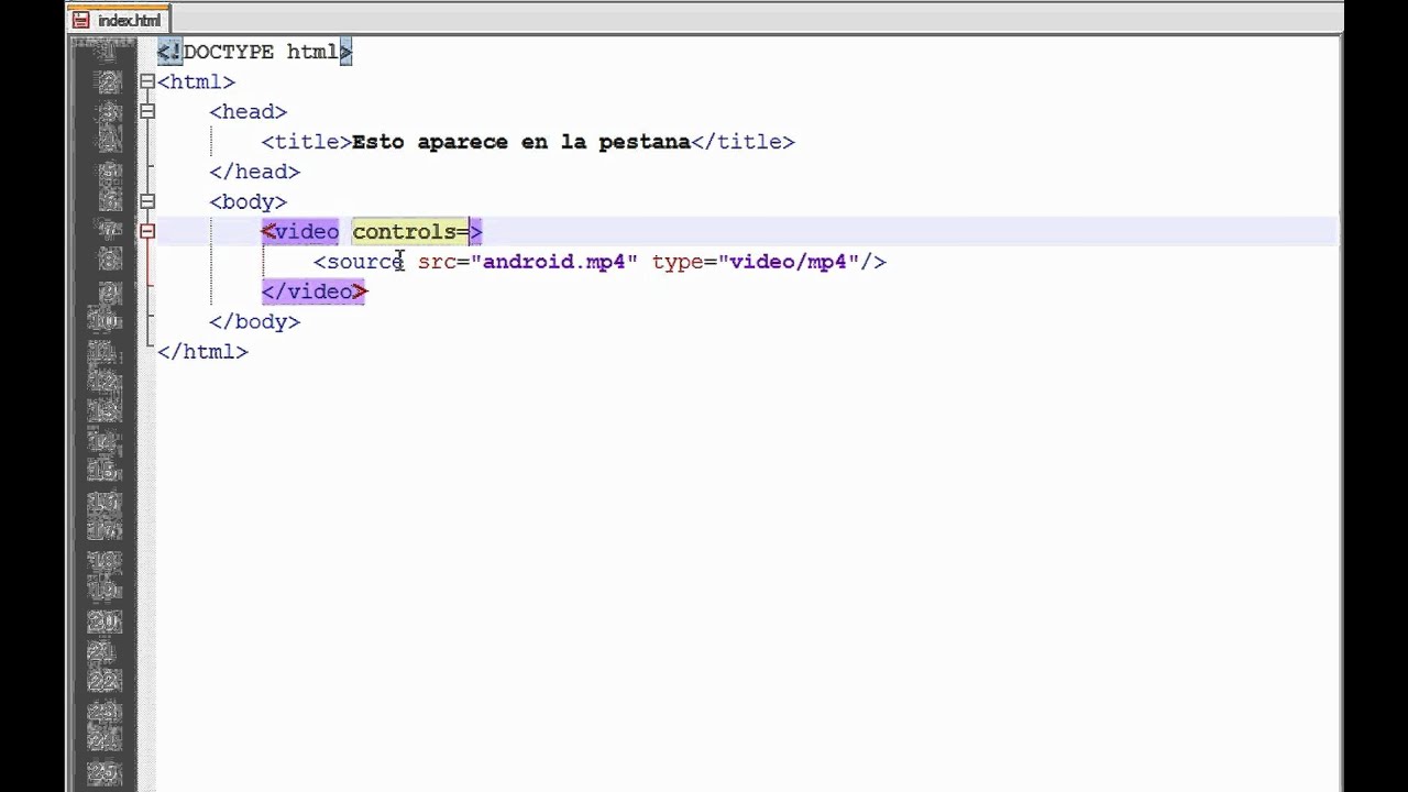 Tutorial HTML5 3 - Videos - YouTube