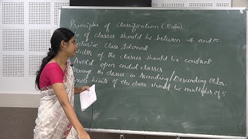 CLASSIFICATION AND TABULATION||PART- 5 ||STATISTICS|| 1ST PUC|| BY PROF. TABASSUM