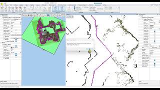 Drawing floor plans and an elevations from Emesent GX1pointcloud data.