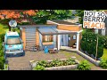 Not so berry tiny house peach   the sims 4 speed build