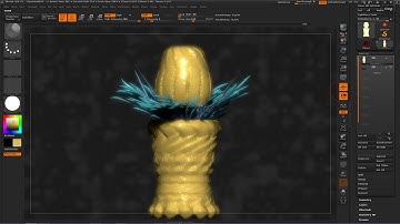 Zbrush4R6 Crease Curve Brush
