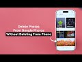 How To Delete Photos From Google Photos Without Deleting From Phone?