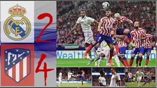 HIGHLIGHTS Real Madrid vs Atletico Madrid II COPA DEL REY II ALL GOALS 2024