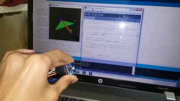 MPU 6050 IMU with Arduino Mega 2560 and Processing Teapot Demo