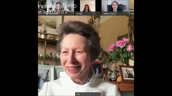 Princess Anne teaches Queen Elizabeth II how to use a video link - DayDayNews