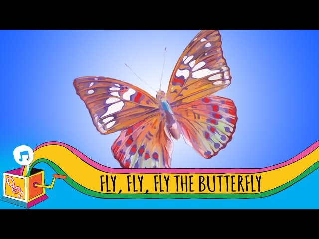 Fly, Fly, Fly the Butterfly | Animated Karaoke With Vocals class=