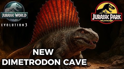 CHECK OUT THIS NEW DIMETRODON CAVE | Jurassic World Evolution 3 | Jurassic World Dinosaurs