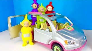 TELETUBBIES Toys WASH Fisher Price Musical Van Car SUV!