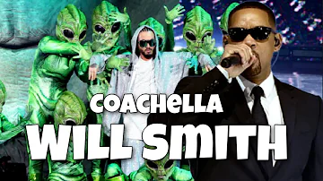 J Balvin y Will Smith en Coachella 2024