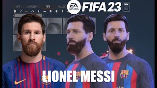 FIFA 23 - Create Lionel Messi 2017 Pro Clubs (Face Creation)