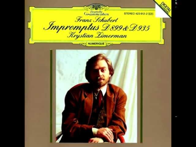 Schubert - Impromptu D.935 n°4 : Krystian Zimerman, piano