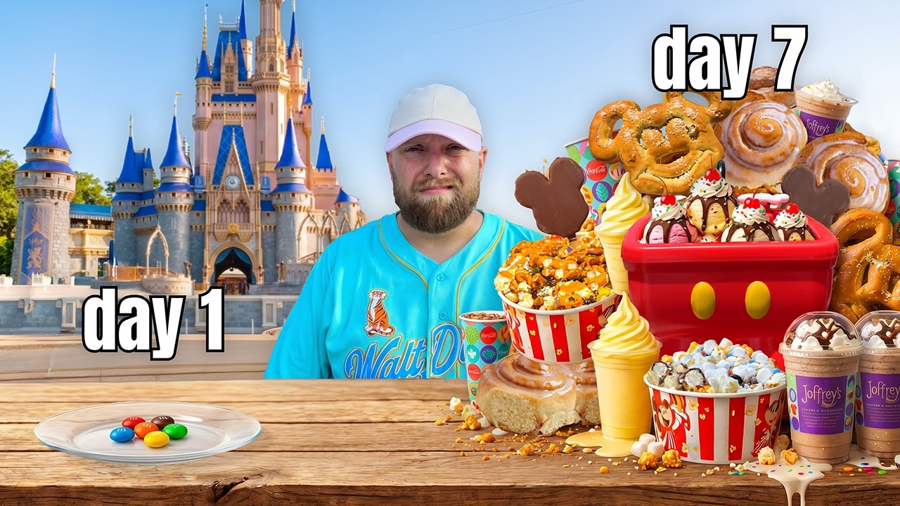 I Only Ate at Disney World For A Week, But Doubled My Budget Every Day (Magic Kingdom)