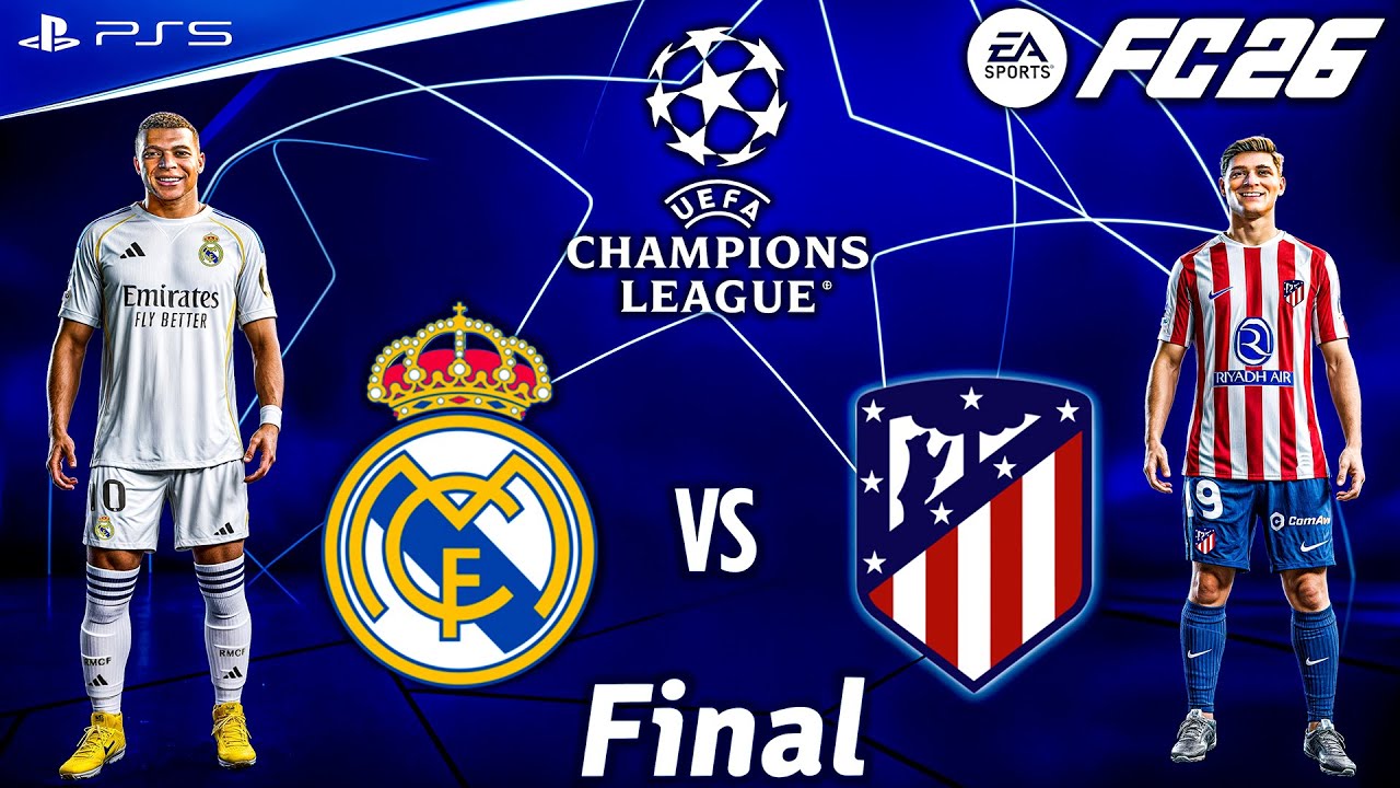 FC 26 - Real Madrid vs. Atletico Madrid Ft. Trent, Alvarez, | UEFA Champions League Final | [4K60]