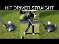 HOW TO HIT DRIVER STRAIGHT EVERY TIME - CRAZY DETAIL - YouTube