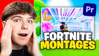 How to Edit THE BEST Fortnite Montages in Premiere Pro! | Adobe Premiere Tutorial (2024)