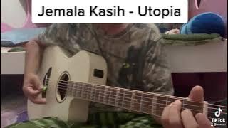 Jemala kasih guitar cover acoustic kumpulan utopia