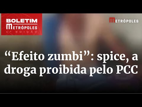 “Efeito zumbi” e convulsão: conheça a spice, a droga proibida pelo PCC | Boletim Metrópoles 1º