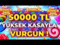 SWEET BONANZA SUPER SCATTER 🍭  50000 TL KASAYLA YENİ OYUN EFSANE VURGUN !🍭SLOT OYUNLARI TAKTİK  🍭