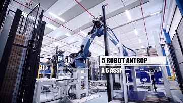 Comau NS12-NJ40 – line for automated repackaging – SISCODATA