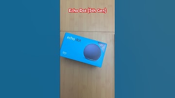 Unboxing: Amazon Echo Dot (5th Gen) Alexa Speaker