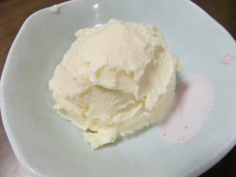 アイスクリームの作り方