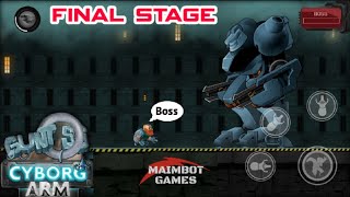 Guntoss : Side Scroller Cyborg Arm Gameplay Walkthrough [Stage - 9] screenshot 3