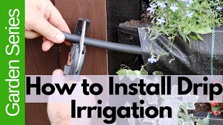 How to Install a Hydrosure Drip Watering System