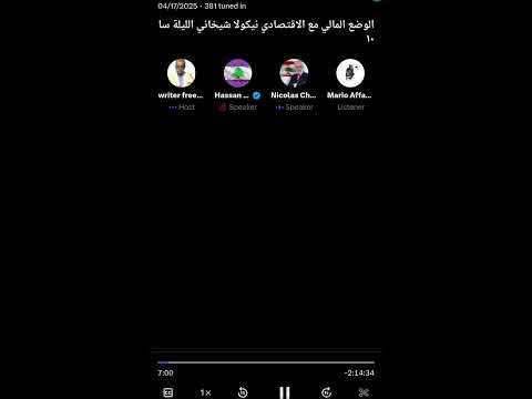 الوضع المالي مع الإقتصادي نيكولا شيخاني 1